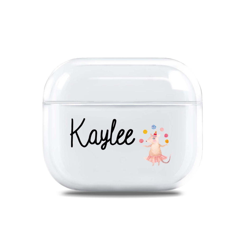Playful Mice AirPods 透明保護殻