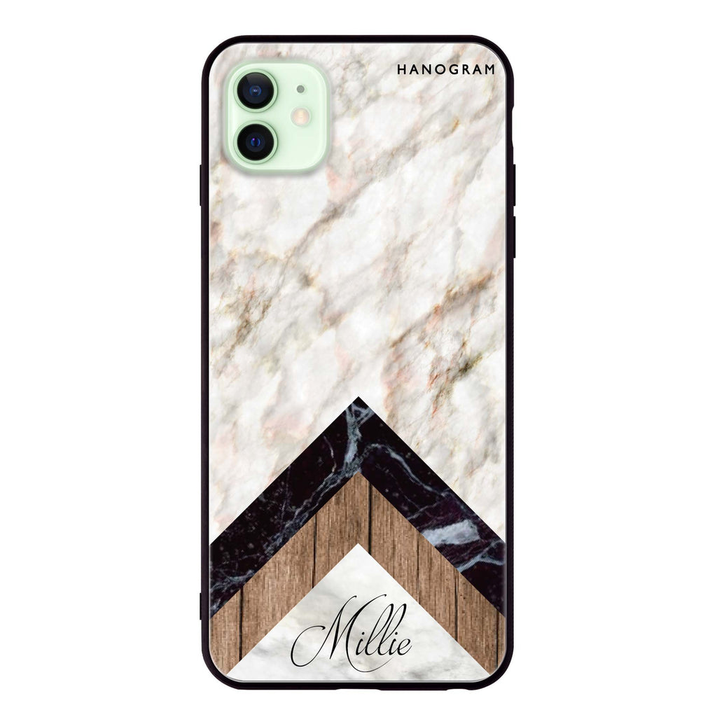 Marble & Wood iPhone 12 超薄強化玻璃殻