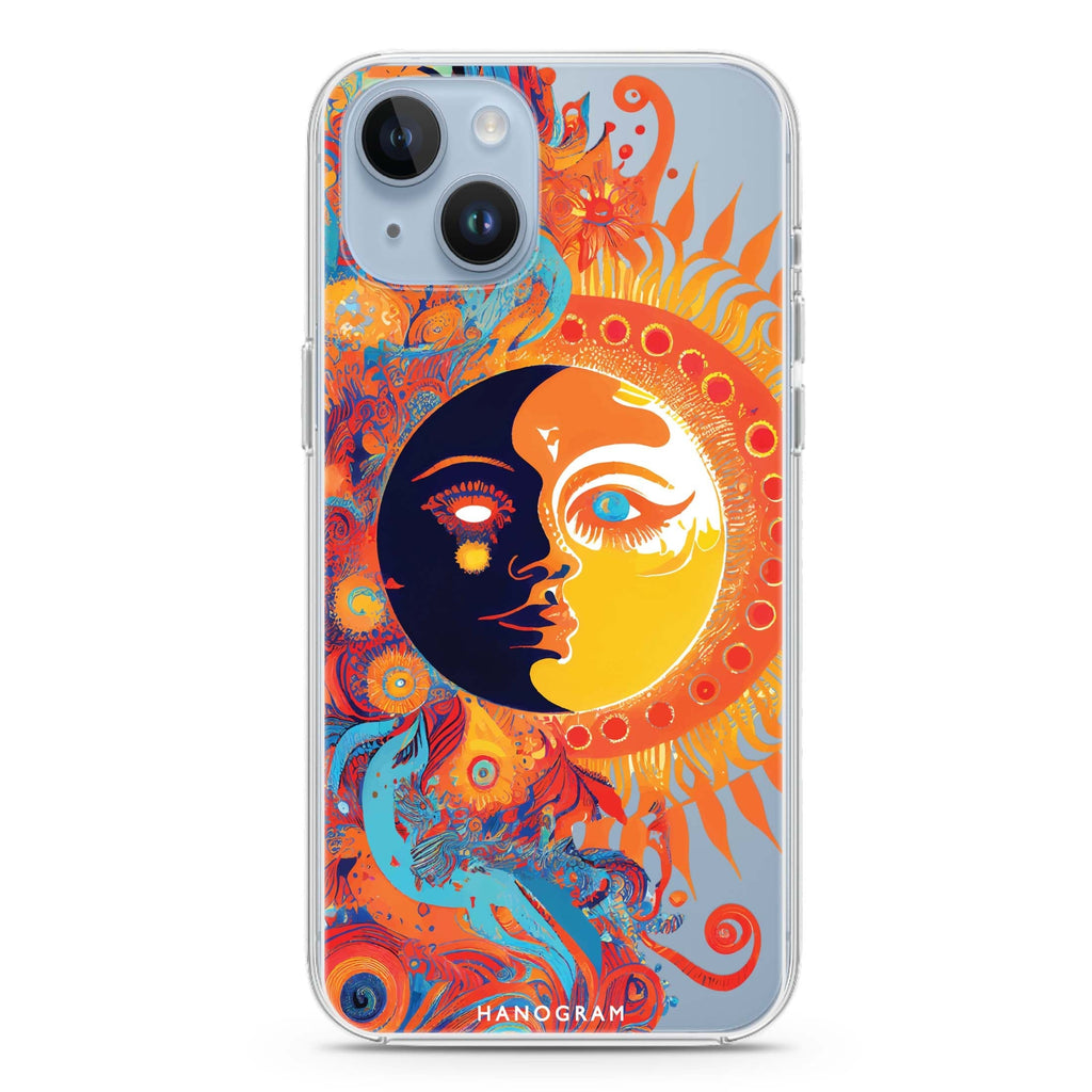 Moon & Sun iPhone 14 Magsafe 兼容水晶透明保護殼