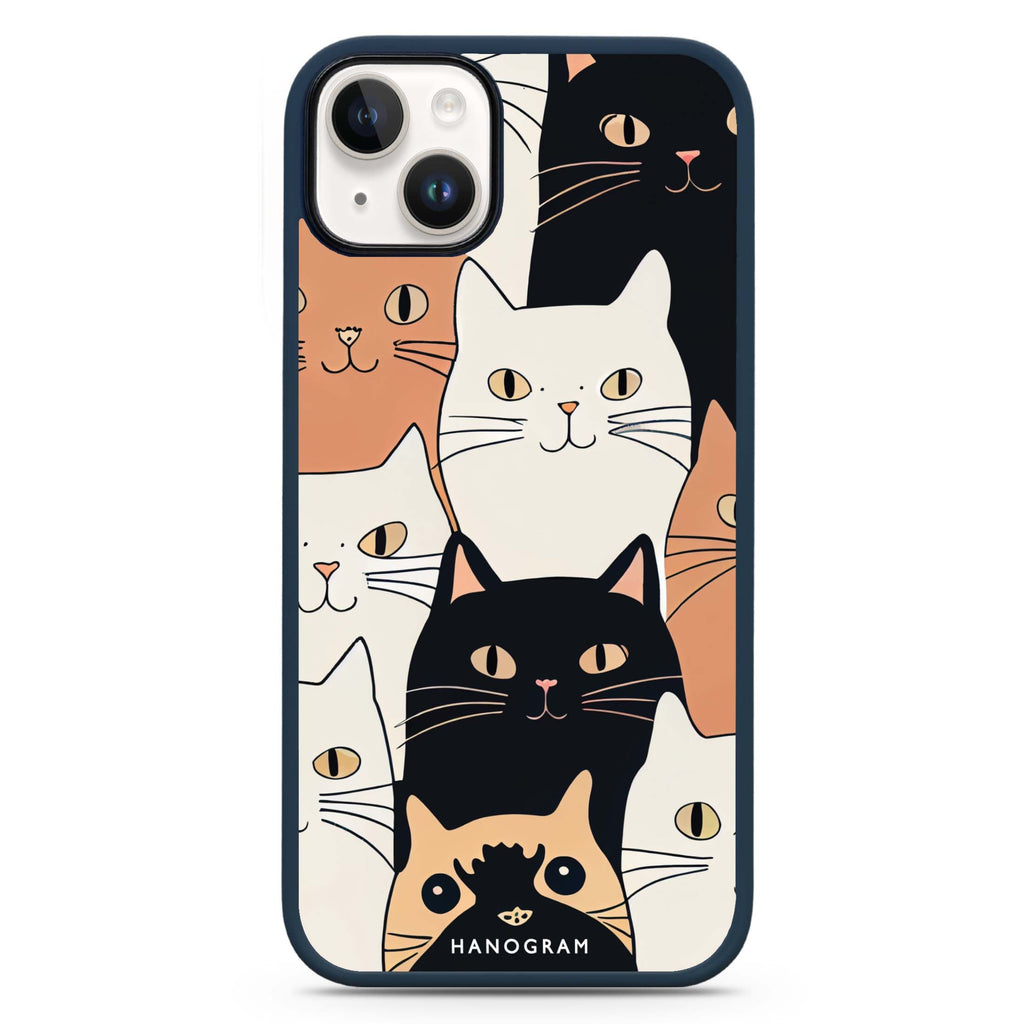 Look Cats iPhone 14 Plus Magsafe 兼容防衝擊保護殼