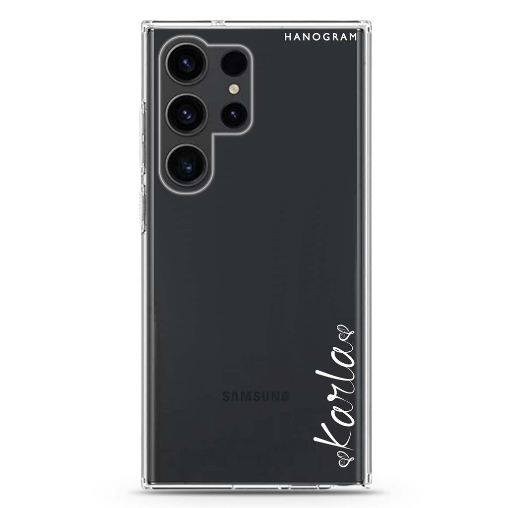 In my heart Samsung Galaxy Ultra 可加名字透明保護殼，適用 S26/S25/S24/S23 Ultra，圖1