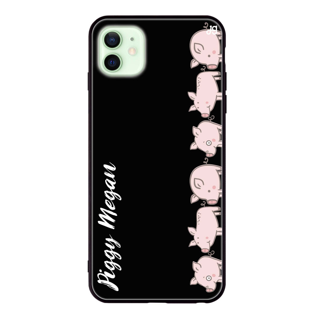 Piggy Corps iPhone 12 mini 超薄強化玻璃殻