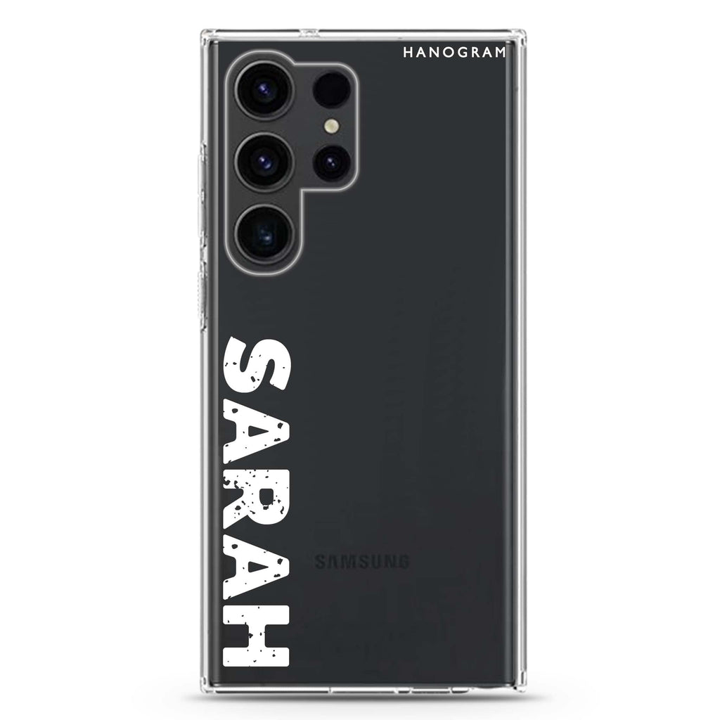 Make It Simple Samsung Galaxy Ultra 可加名字透明保護殼，適用 S26/S25/S24/S23 Ultra，圖1
