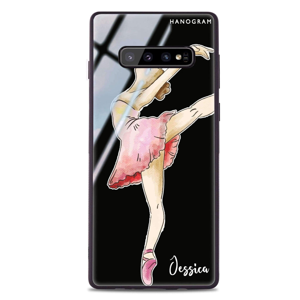 Ballet Girl Samsung S10 Plus 超薄強化玻璃殻