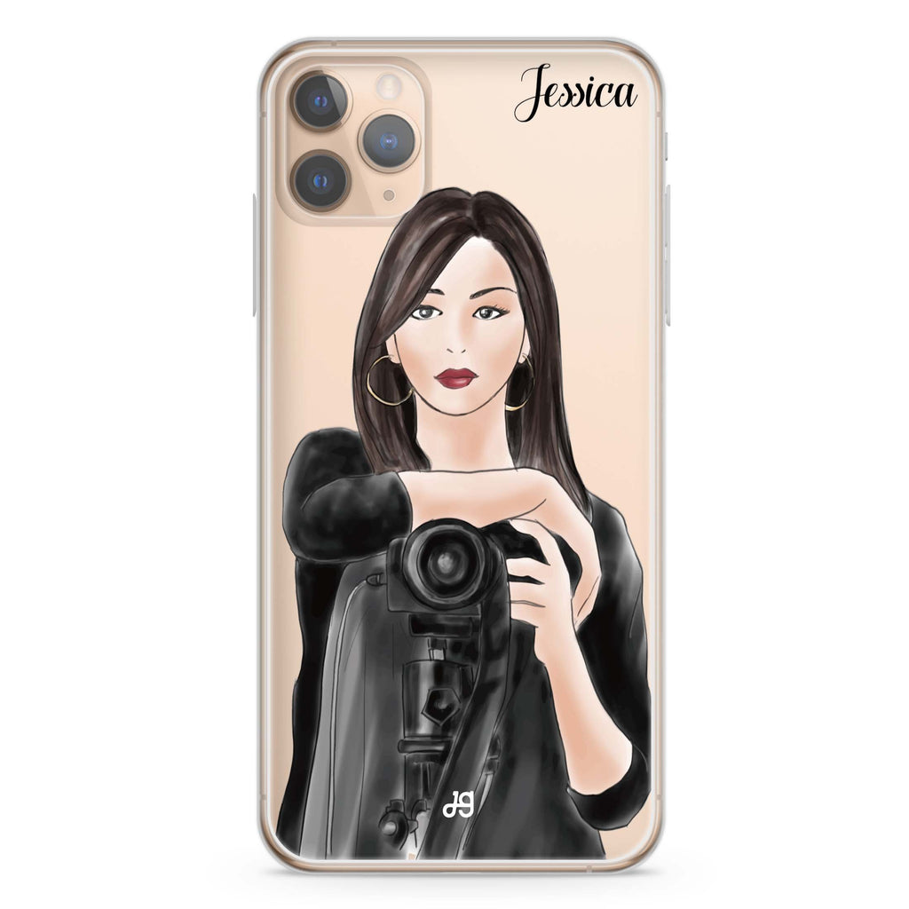 Camera girl III iPhone 11 Pro 水晶透明保護殼