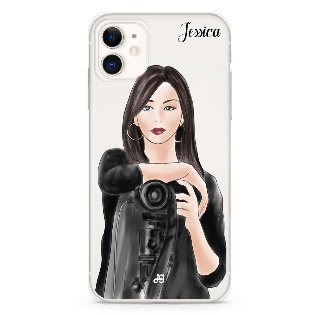 Camera girl III iPhone 11 水晶透明保護殼