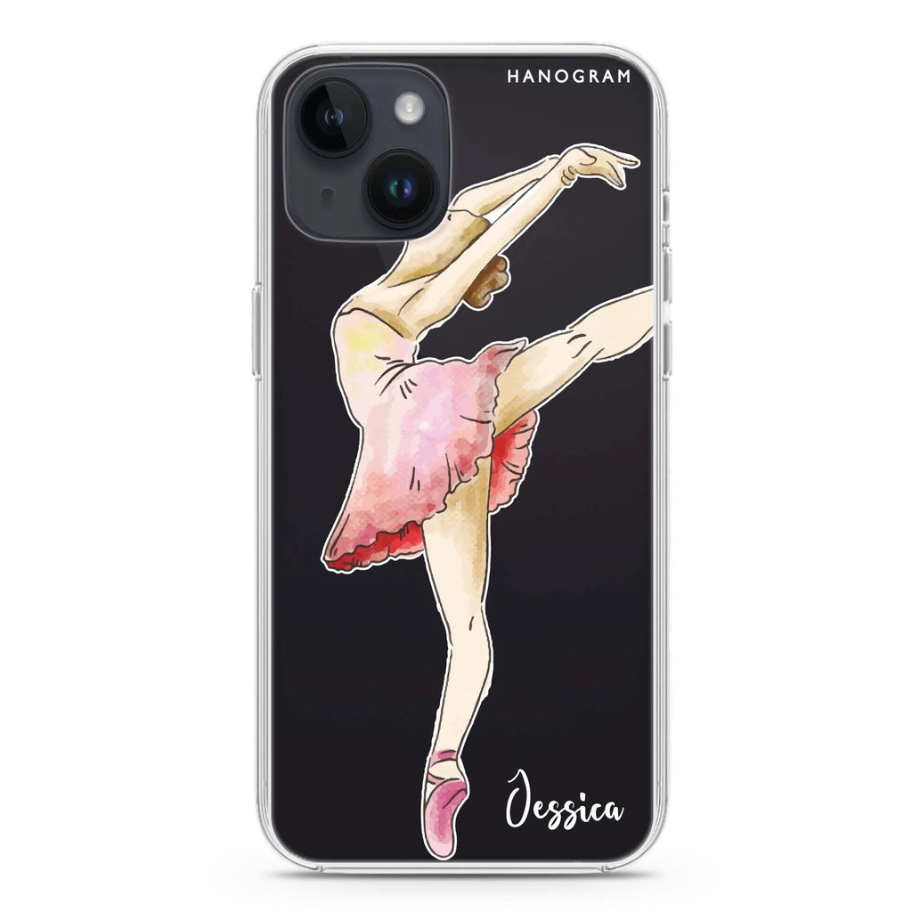 Ballet Girl iPhone 14 水晶透明保護殼