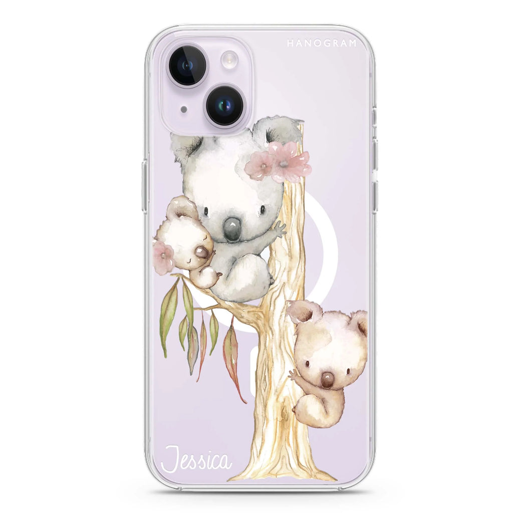 Koala iPhone 14 Plus Magsafe 兼容水晶透明保護殼