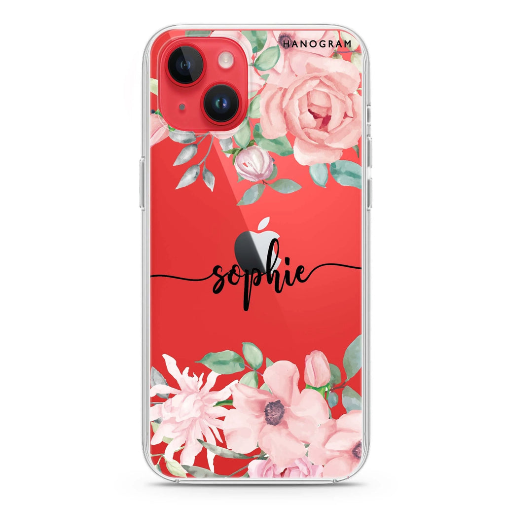 Forever Love Rose iPhone 14 水晶透明保護殼