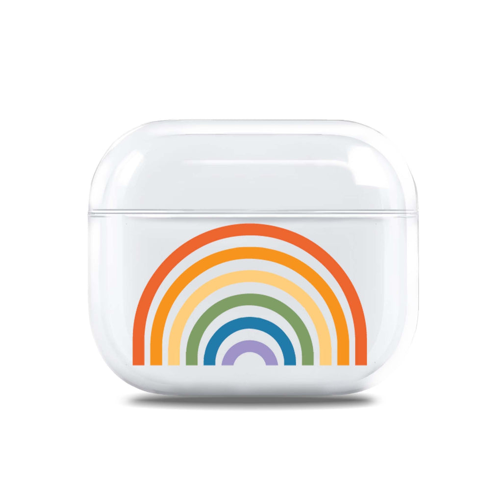 Rainbow Pride AirPods 透明保護殻