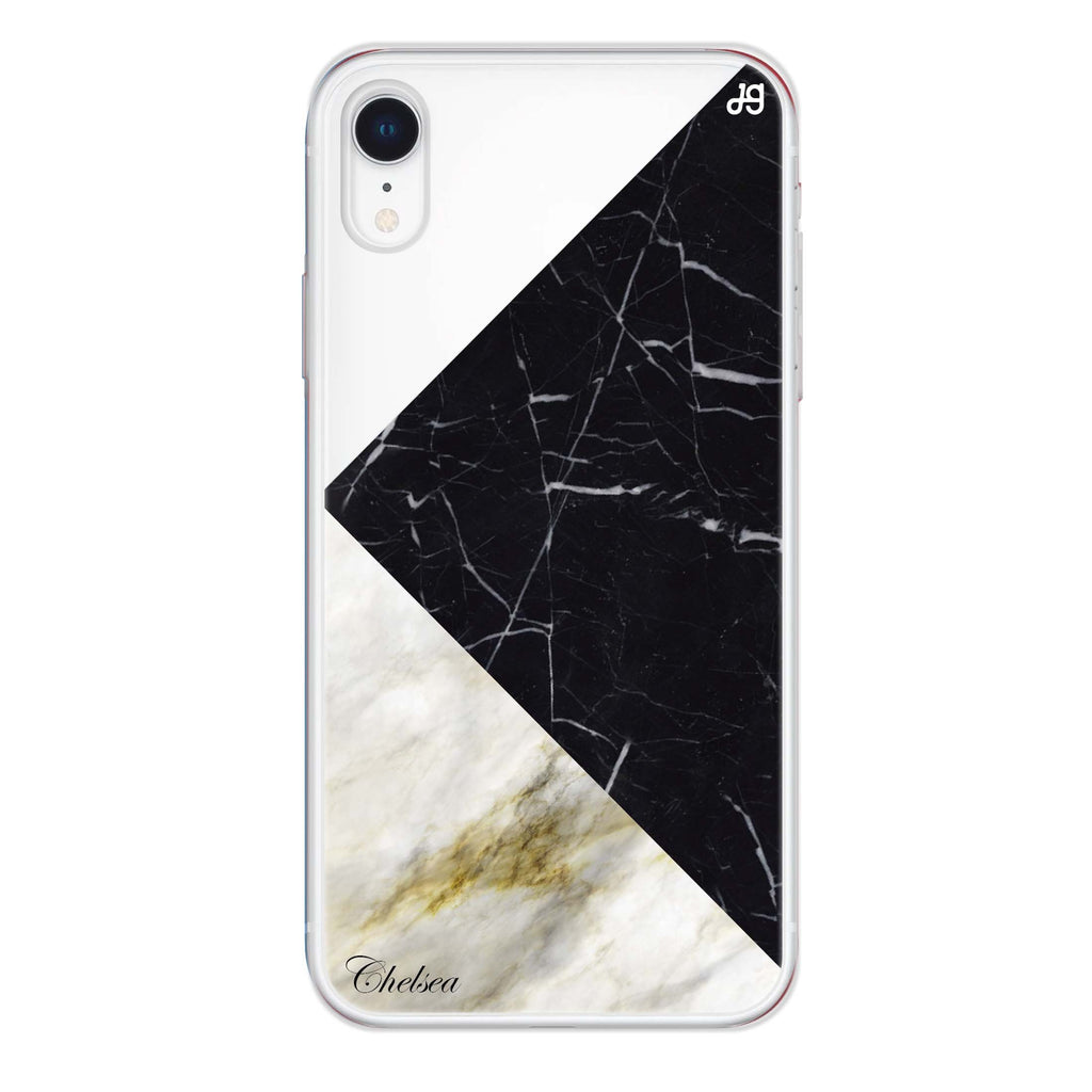 Marble Mix iPhone XR 水晶透明保護殼