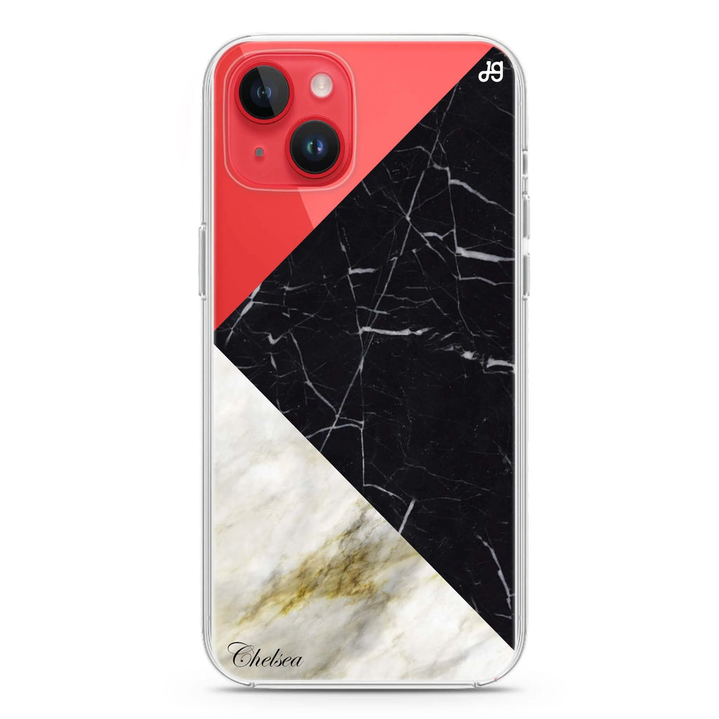 Marble Mix iPhone 14 水晶透明保護殼
