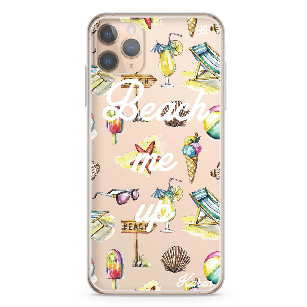 Beach me up iPhone 11 Pro Max 水晶透明保護殼