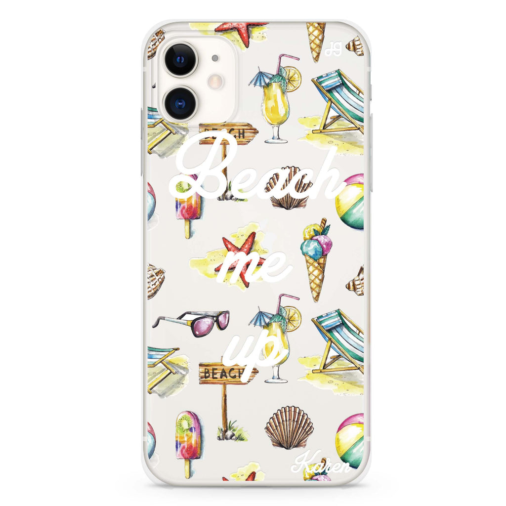 Beach me up iPhone 11 水晶透明保護殼