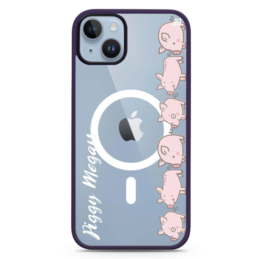Piggy Corps iPhone 14 Plus Magsafe 兼容防衝擊保護殼