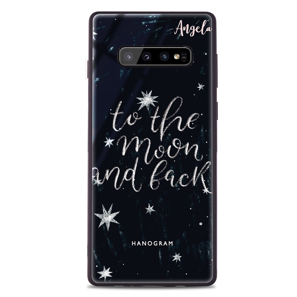 To the moon and back Samsung 超薄強化玻璃殻