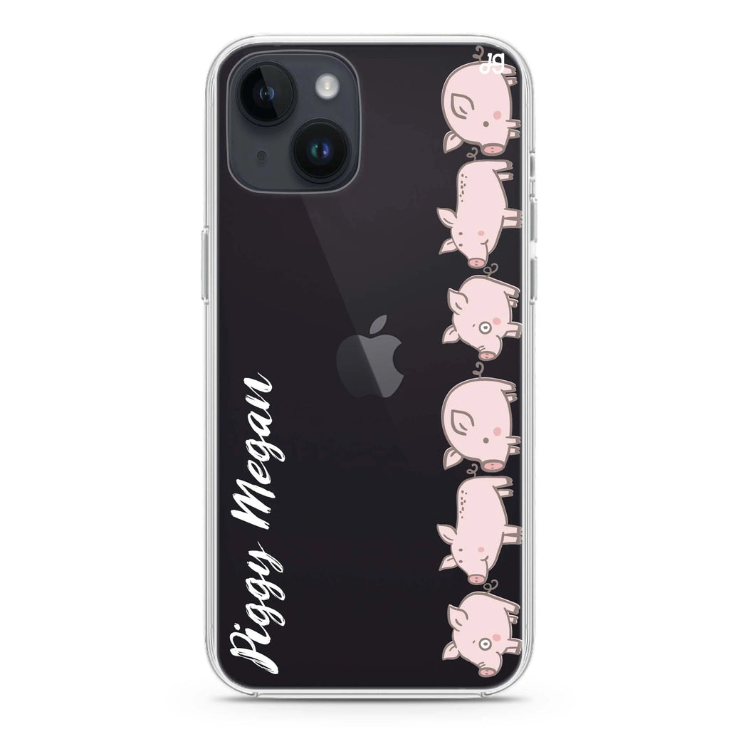 Piggy Corps iPhone 14 水晶透明保護殼