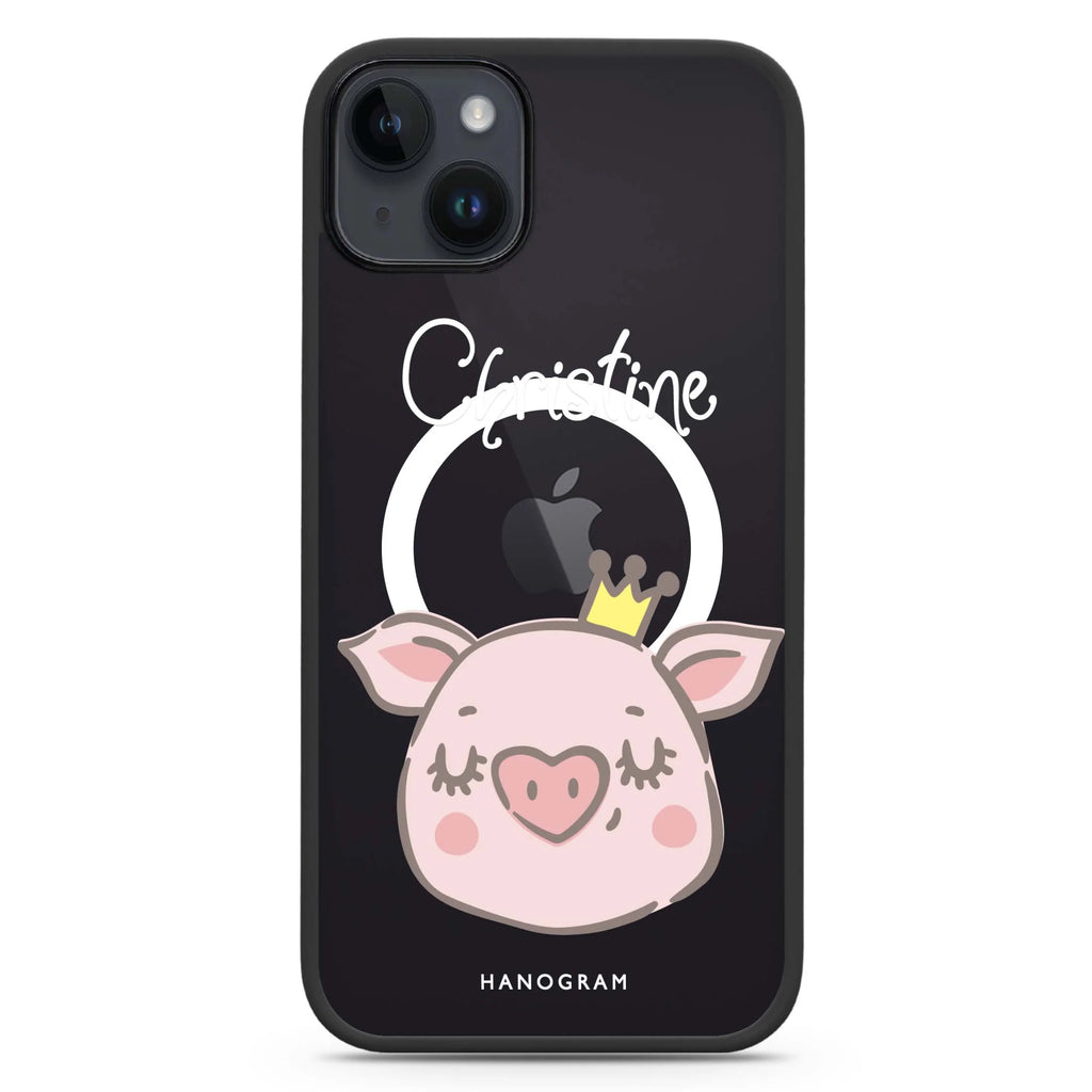 Piggy Queen iPhone 14 Plus Magsafe 兼容防衝擊保護殼
