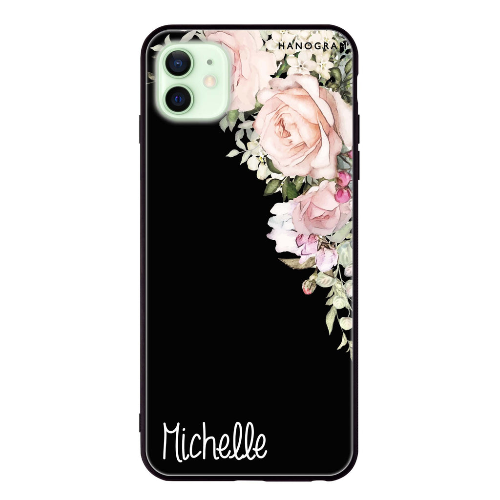 Elegant Rose I iPhone 12 mini 超薄強化玻璃殻