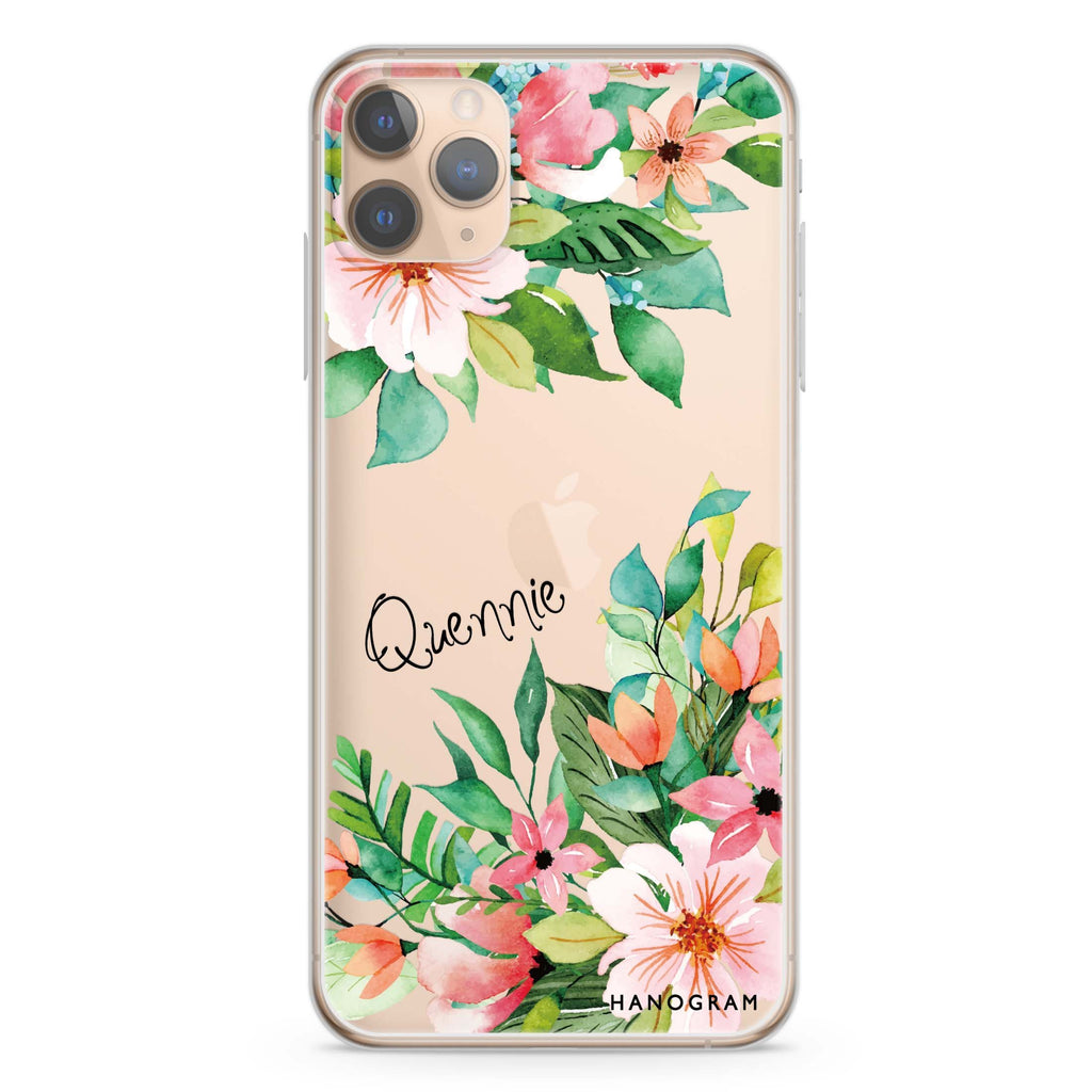 Flower Inspiration iPhone 11 Pro 水晶透明保護殼