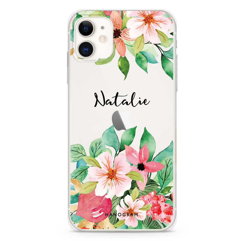 Floral Life iPhone 11 水晶透明保護殼