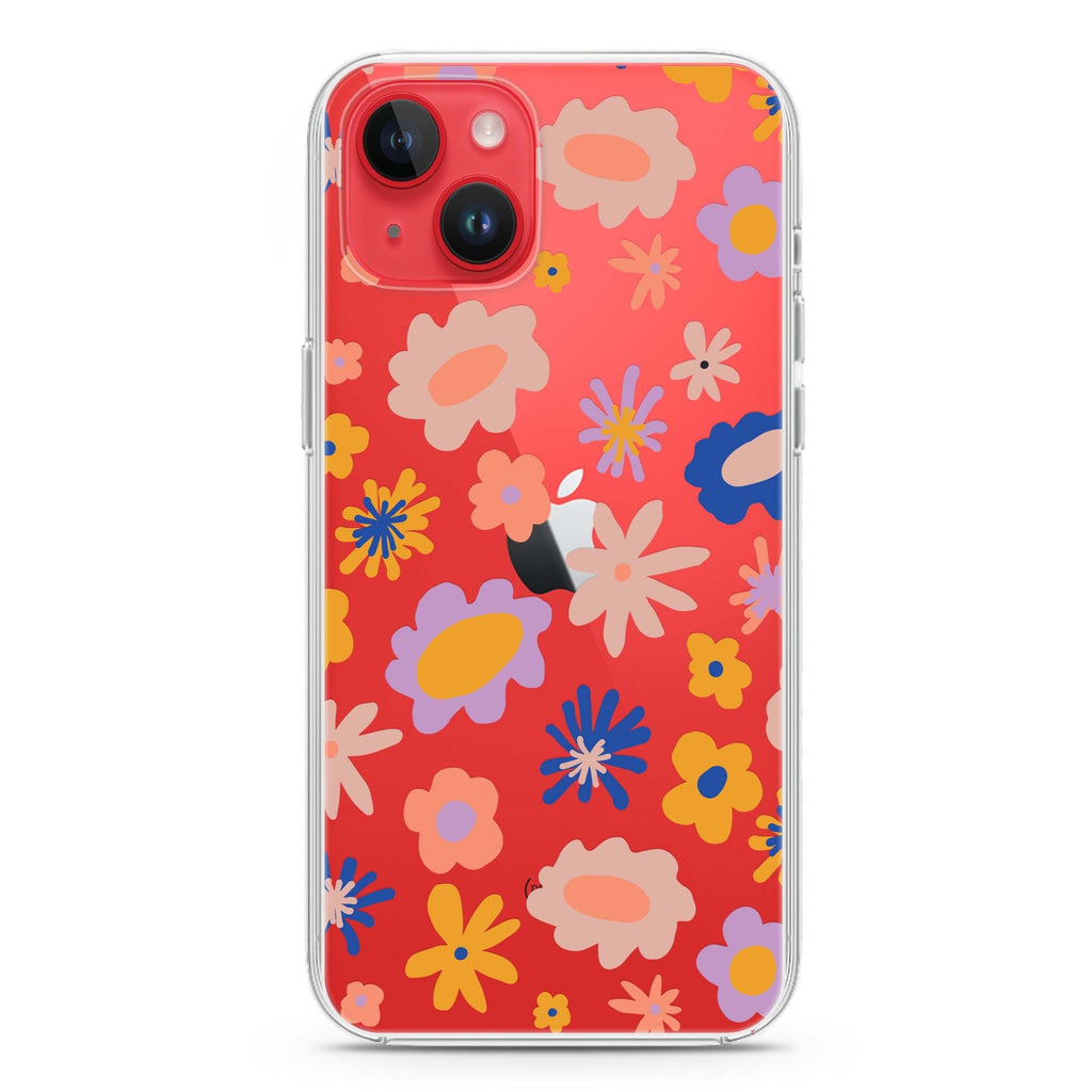 My love & pure heart iPhone 14 plus 水晶透明保護殼
