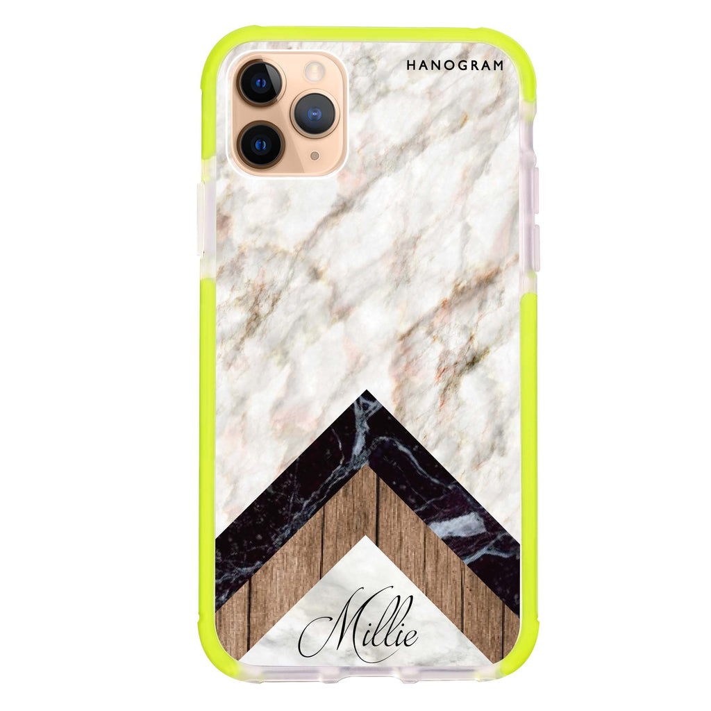 Marble & Wood iPhone 11 Pro Max 吸震防摔保護殼