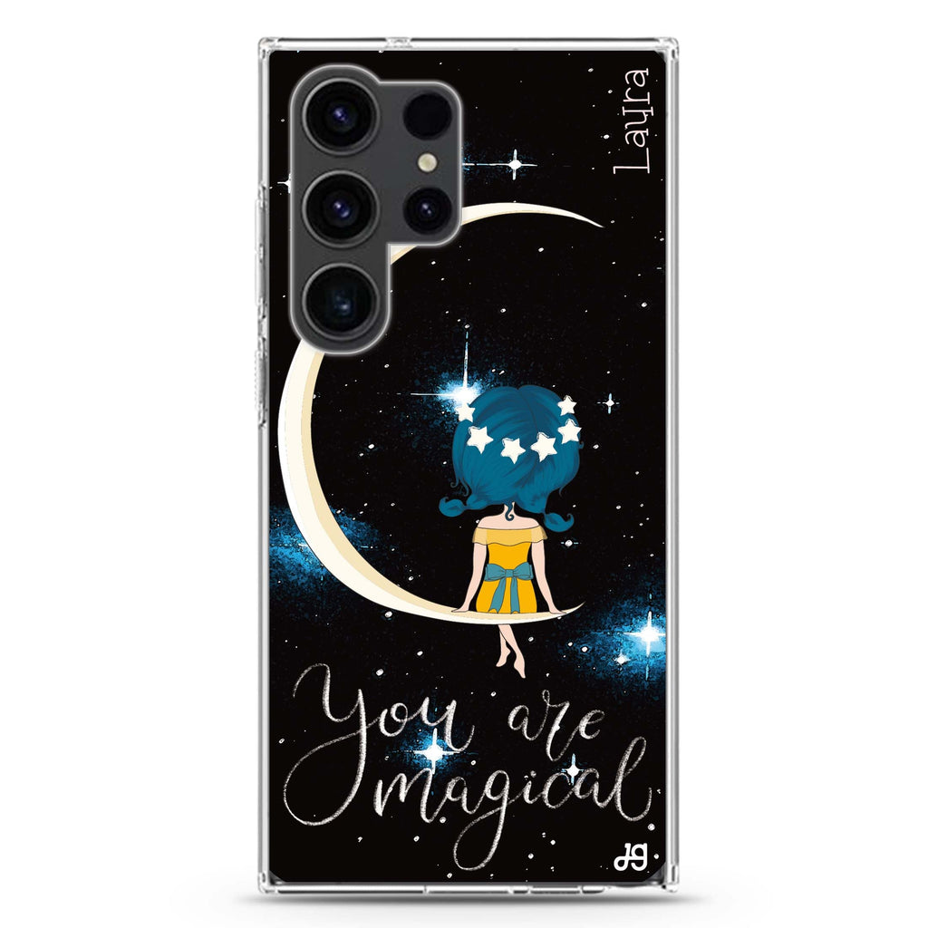You are magical Samsung Galaxy Ultra 可加名字透明保護殼，適用 S26/S25/S24/S23 Ultra，圖1