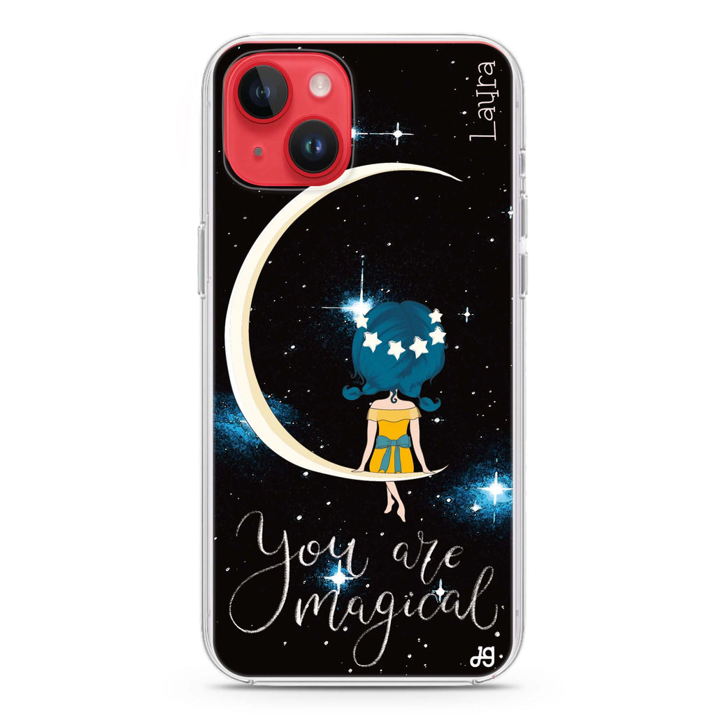 You are magical iPhone 14 Plus Magsafe 兼容水晶透明保護殼