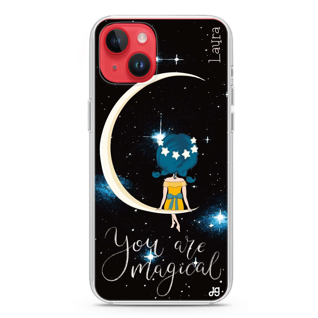 You are magical iPhone 14 plus 水晶透明保護殼