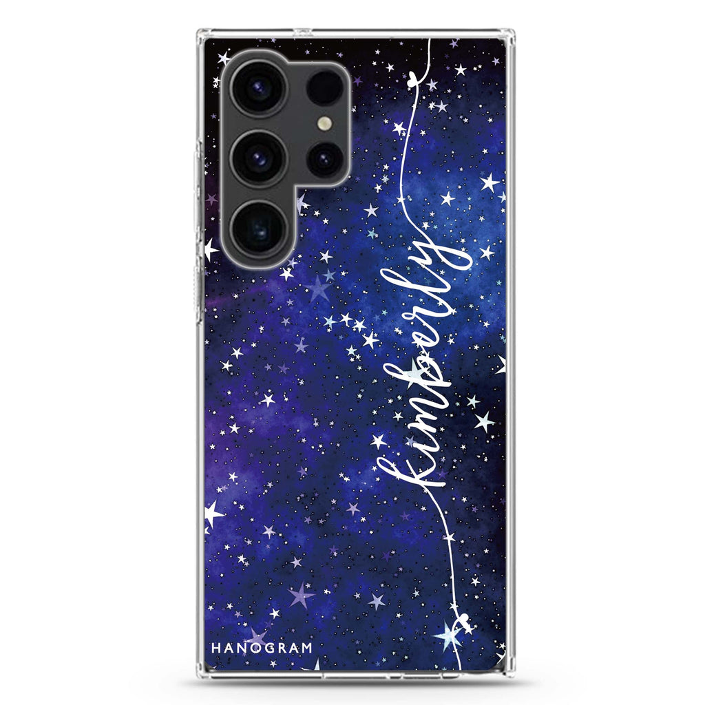 Stardust Samsung Galaxy Ultra 可加名字透明保護殼，適用 S26/S25/S24/S23 Ultra，圖1