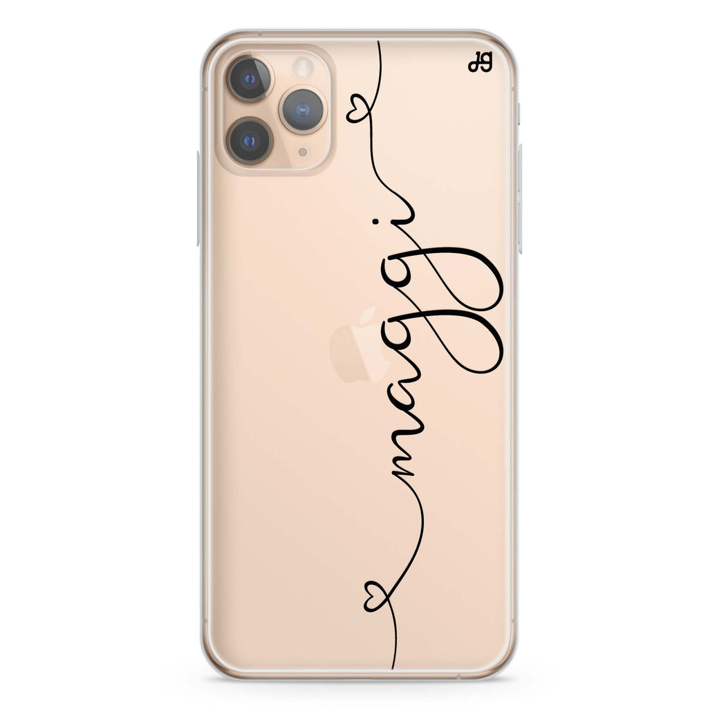 Loving Heart I iPhone 11 Pro Max 水晶透明保護殼