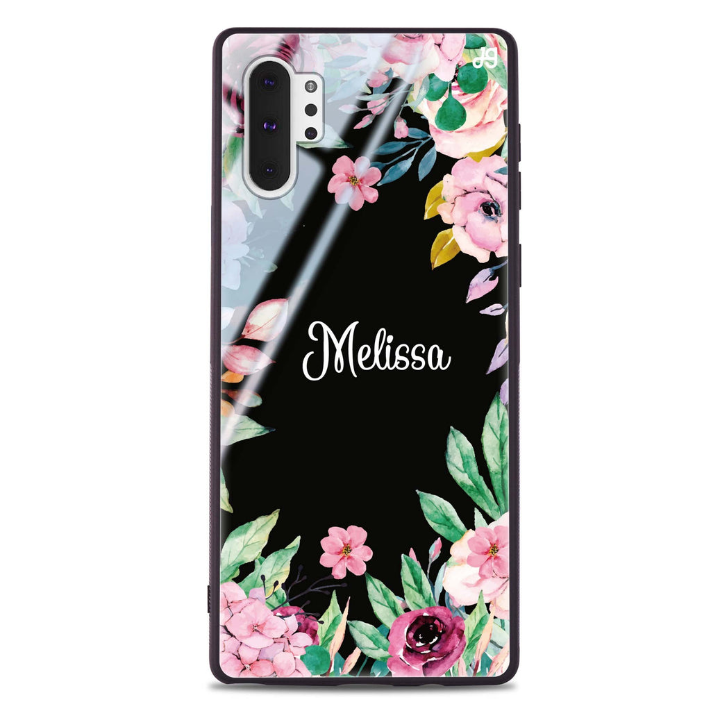 Floral Dream II Samsung Note 10 Plus 超薄強化玻璃殻