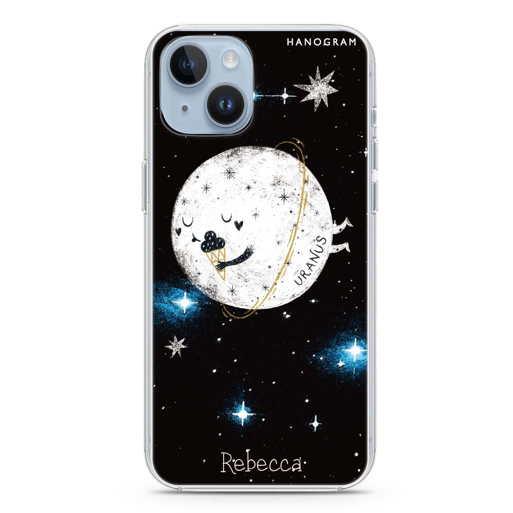 Funnt Uranus iPhone 14 plus 水晶透明保護殼