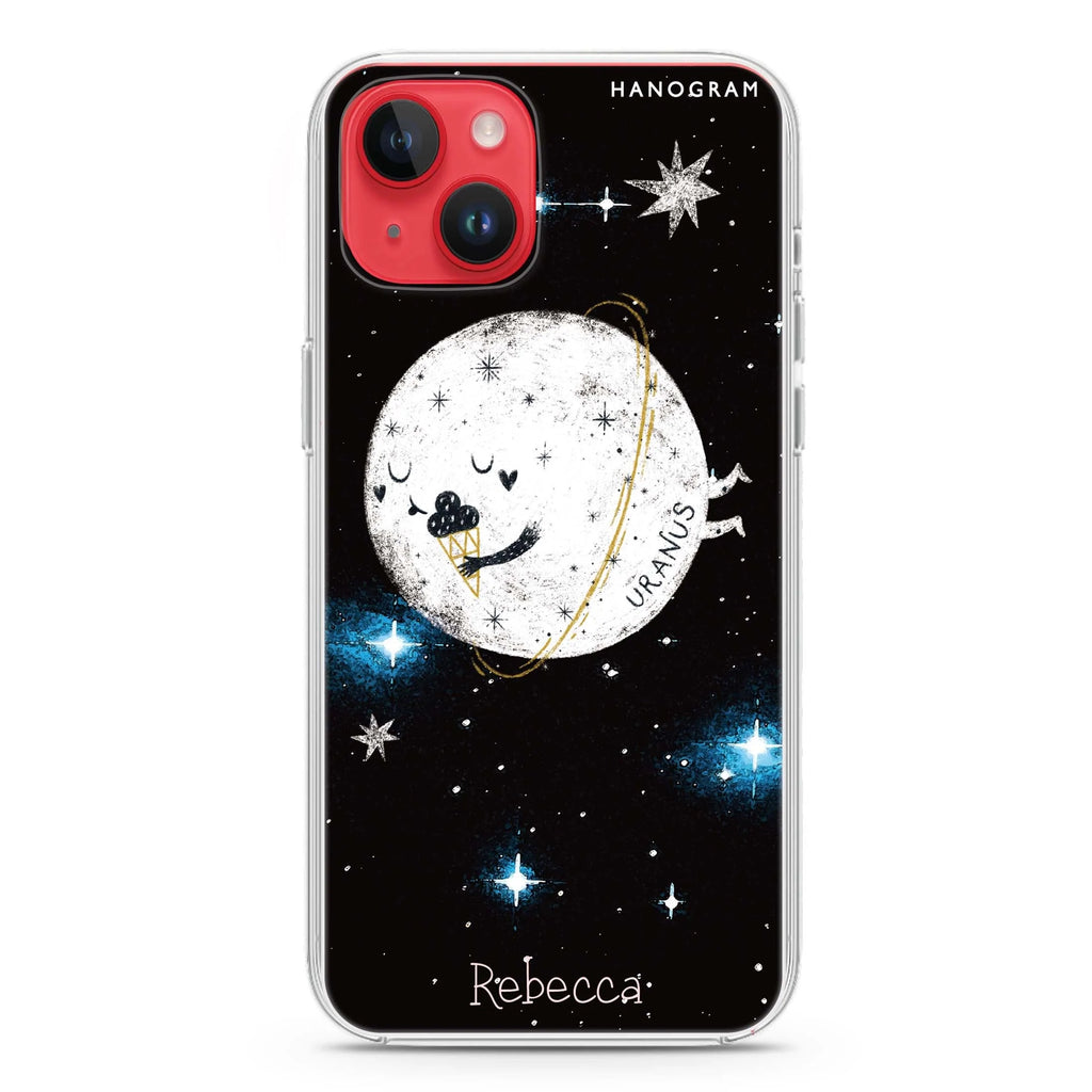 Funnt Uranus iPhone 14 水晶透明保護殼