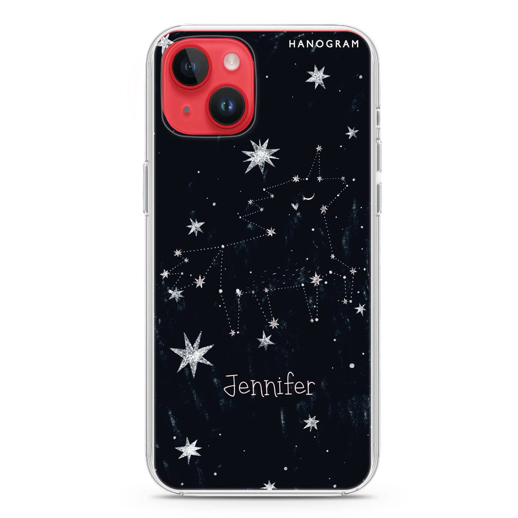 Unicorn Night iPhone 14 水晶透明保護殼
