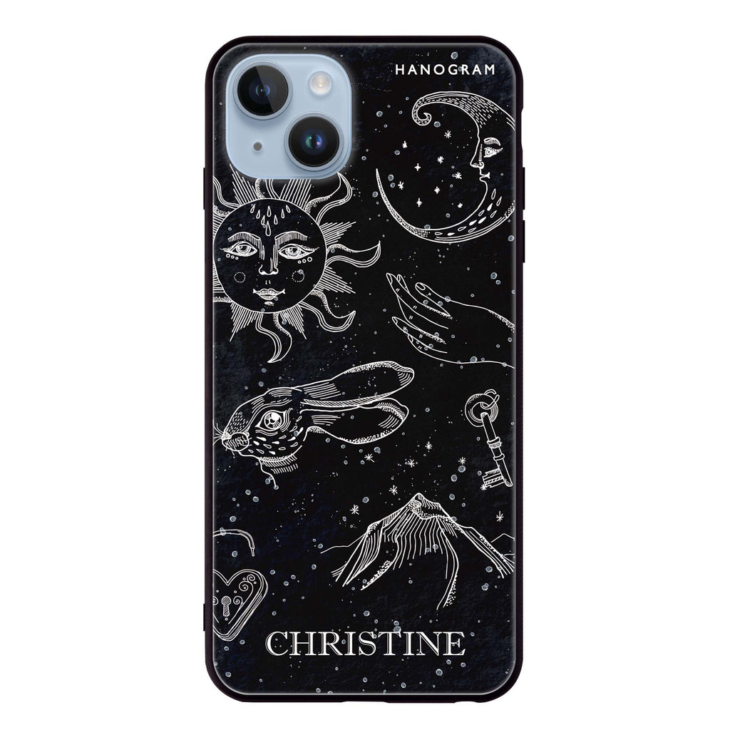 Esoteric Engravings iPhone 14 超薄強化玻璃殻