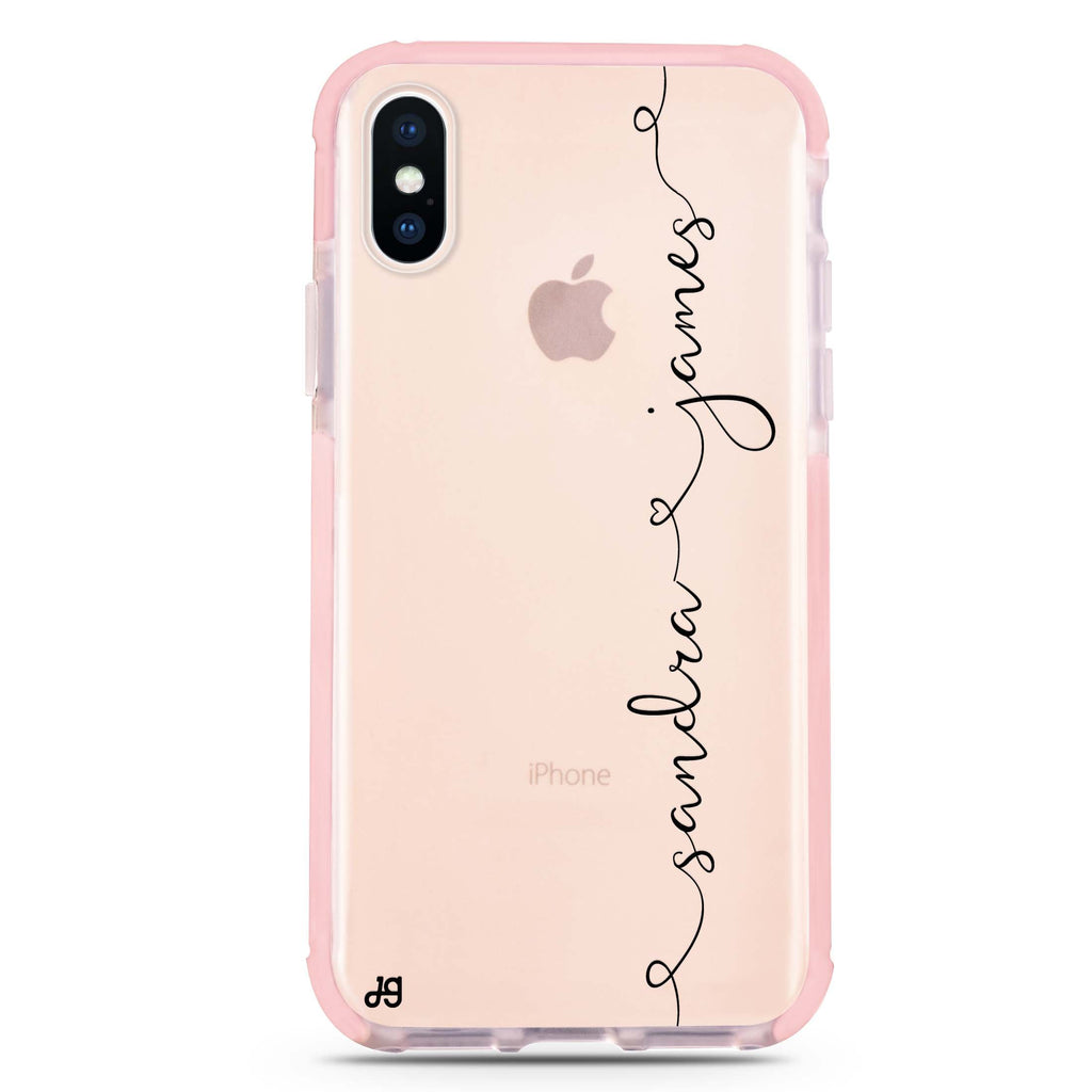 Love with Heart iPhone XS Max 吸震防摔保護殼