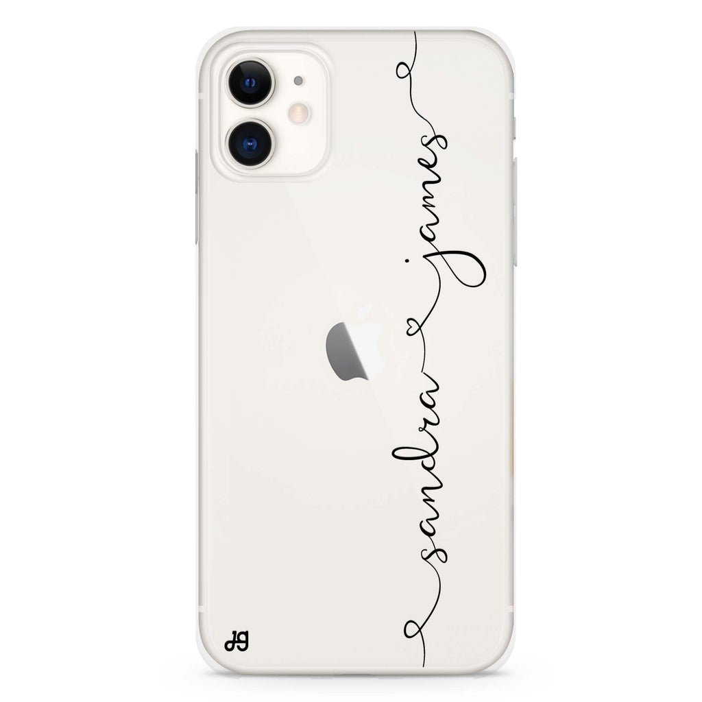 Love with Heart iPhone 11 水晶透明保護殼