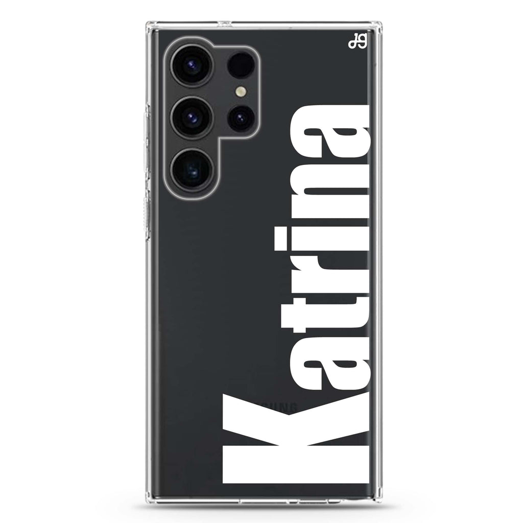 Phenomenal Samsung Galaxy Ultra 可加名字透明保護殼，適用 S26/S25/S24/S23 Ultra，圖1
