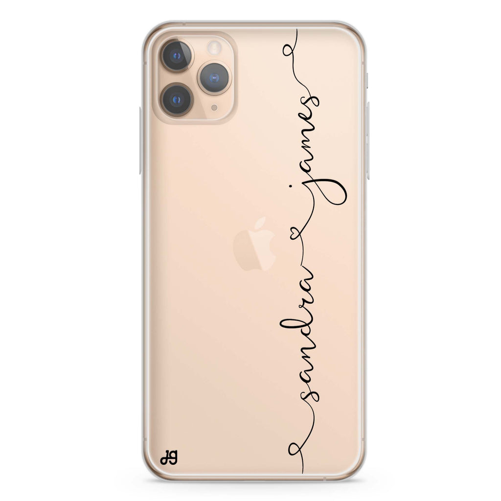Love with Heart iPhone 11 Pro Max 水晶透明保護殼