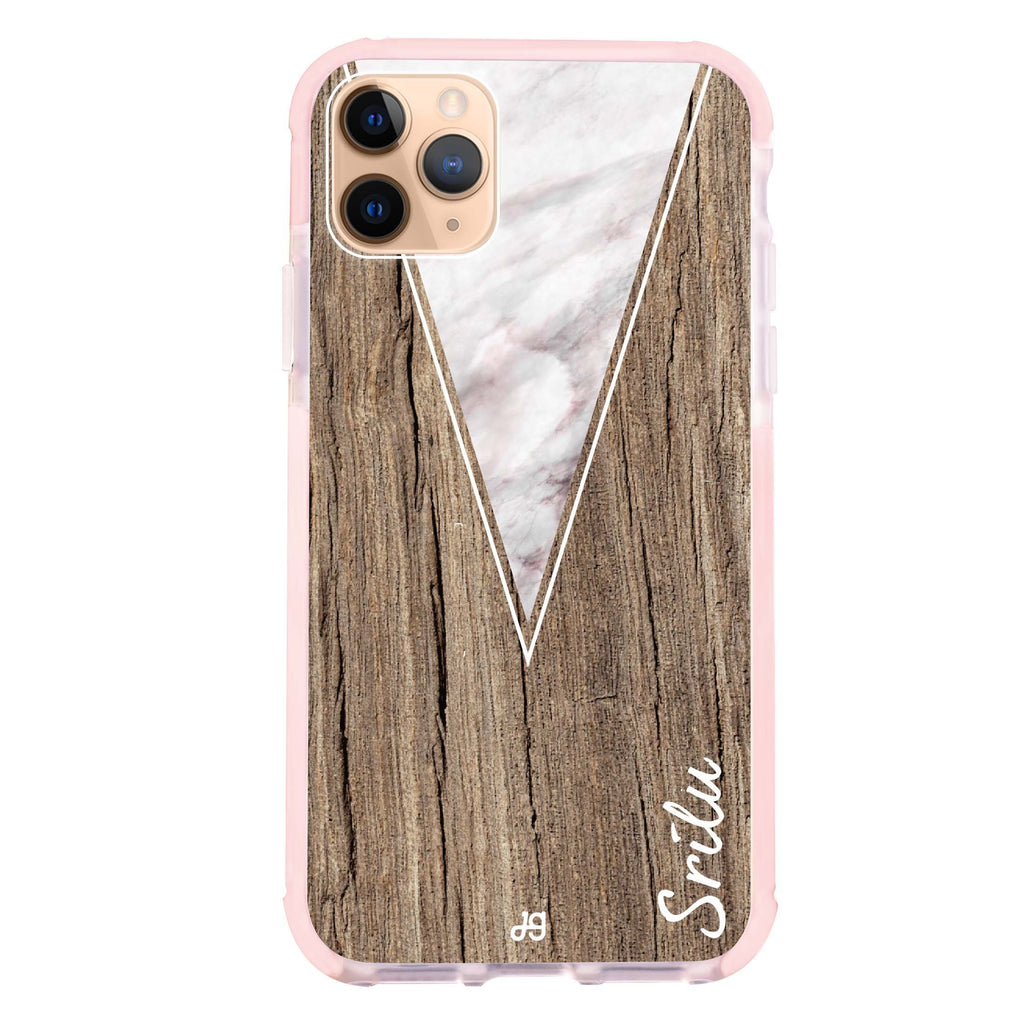 Marble & Wood II iPhone 11 Pro 吸震防摔保護殼
