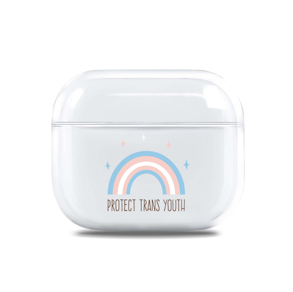 Protect Trans Youth AirPods 透明保護殻
