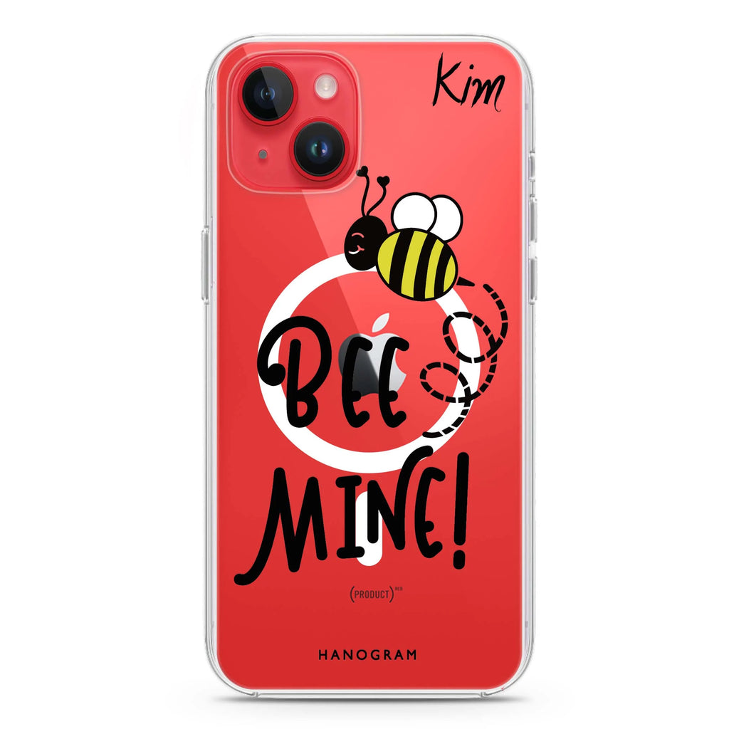 Bee Mine iPhone 14 Plus Magsafe 兼容水晶透明保護殼