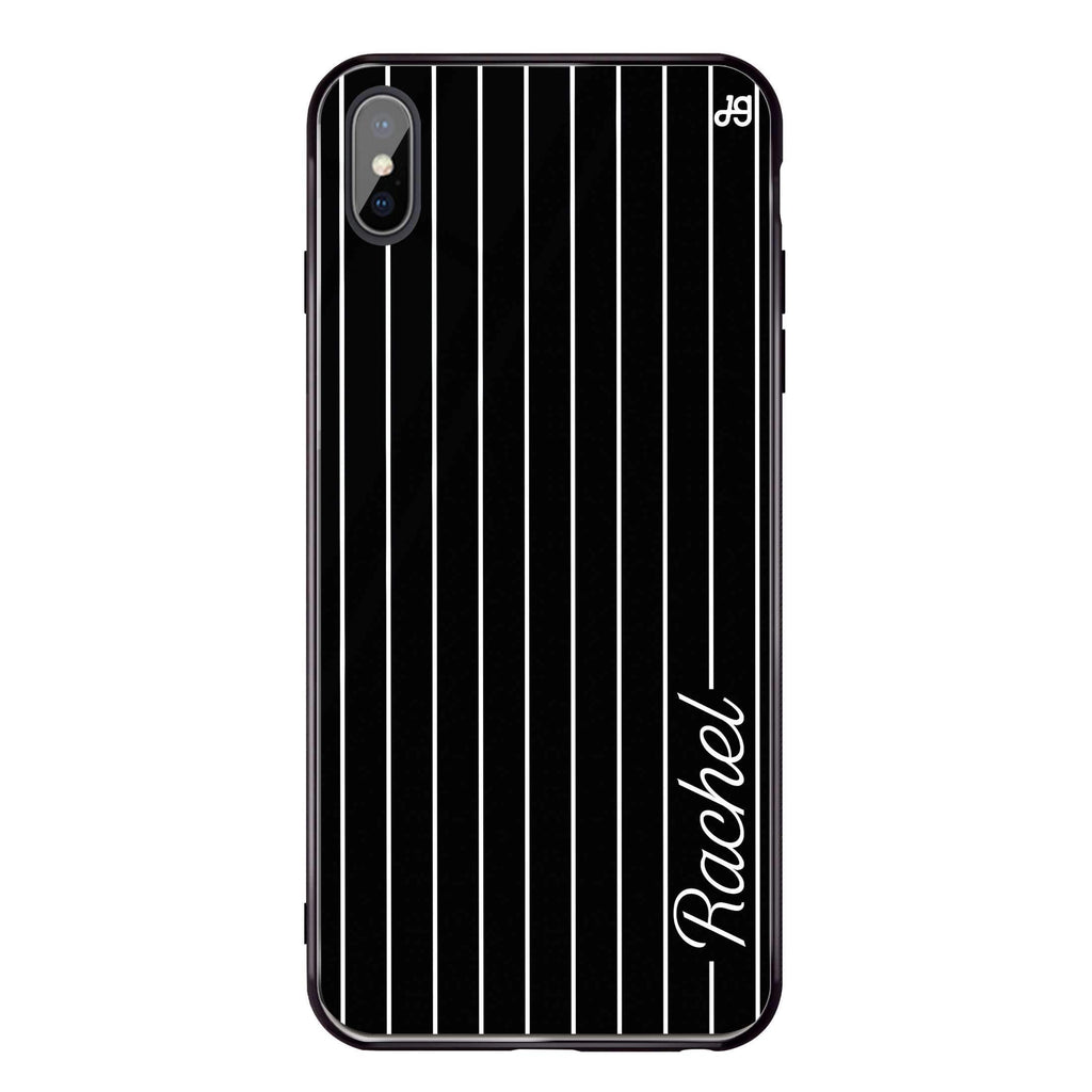 Stripes I iPhone XS 超薄強化玻璃殻