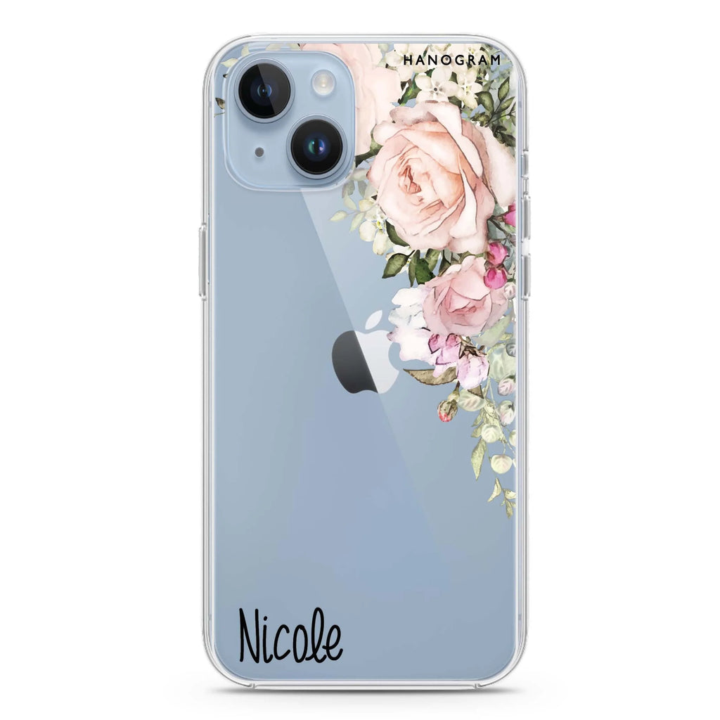 Elegant Rose I iPhone 14 plus 水晶透明保護殼