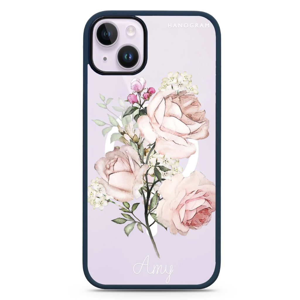 Elegant Rose II iPhone 14 Plus Magsafe 兼容防衝擊保護殼