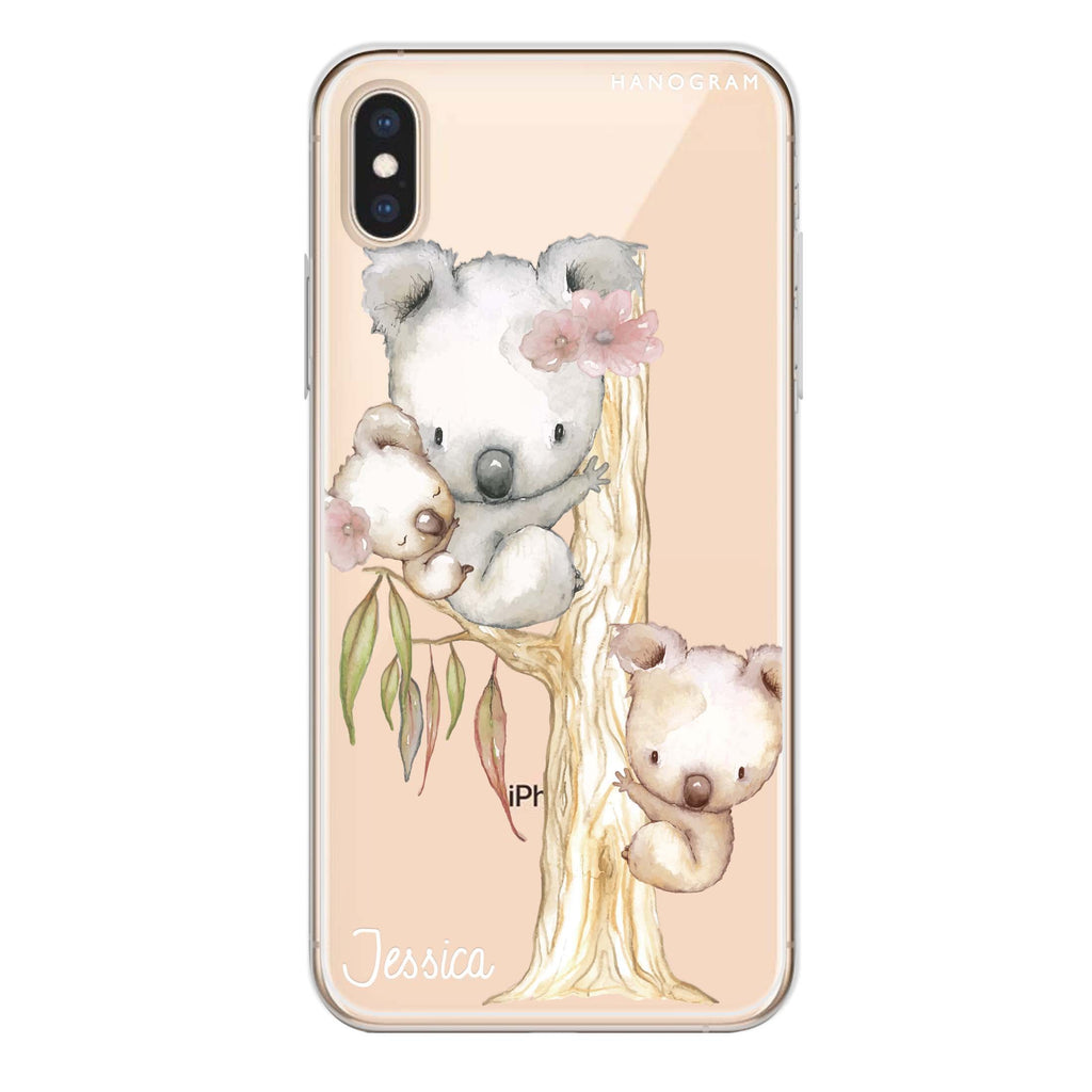 Koala iPhone XS 水晶透明保護殼