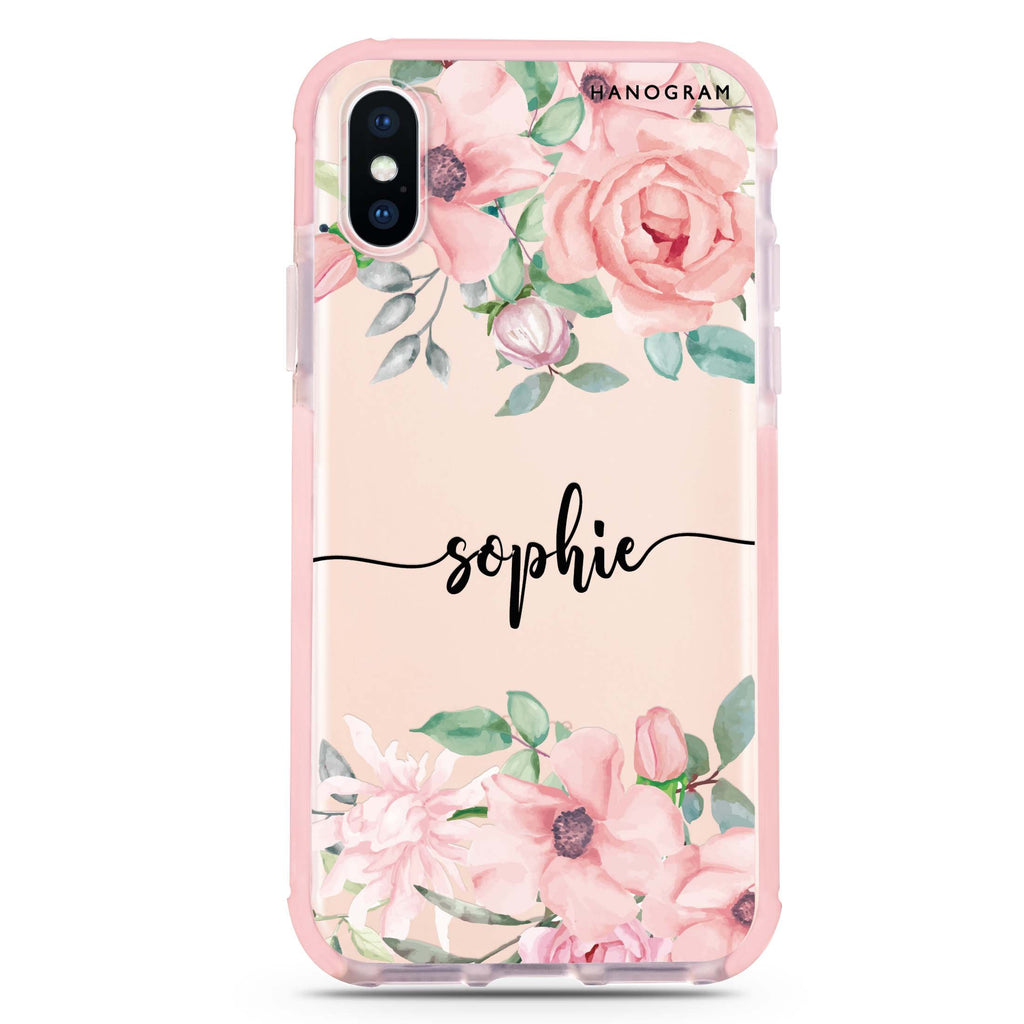 Forever Love Rose iPhone XS Max 吸震防摔保護殼
