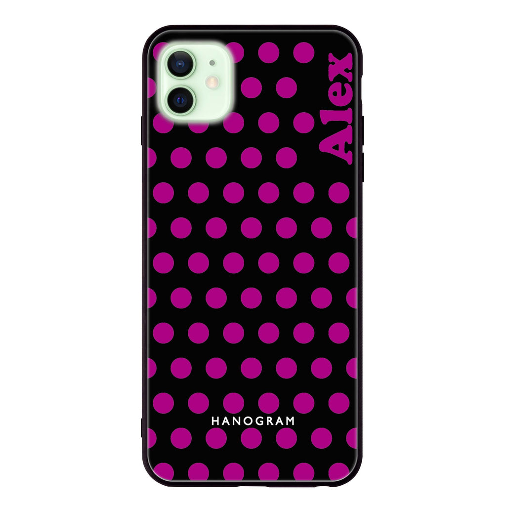 Wave Dots iPhone 12 超薄強化玻璃殻